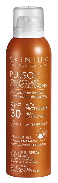 PLUSOL SPRAY SOLARE CORPO SPF30 150 ML - Farmacia De Pasquale