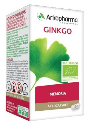 ARKO CAPSULE GINKGO BIO 45 CAPSULE - Farmacia De Pasquale