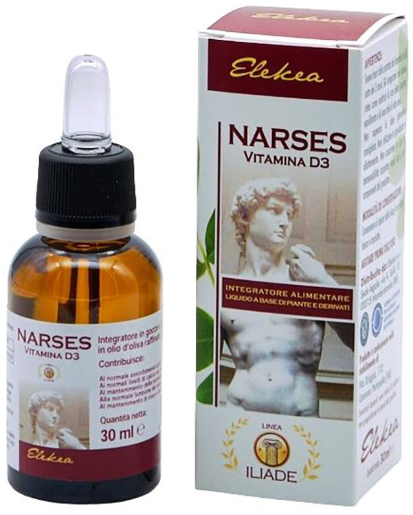 NARSES VITAMINA D3 LIQUIDA 30 ML - Farmacia De Pasquale
