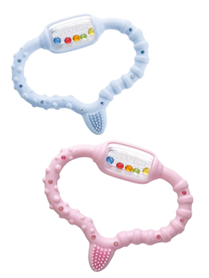 CURAPROX BABY ANELLO DA DENTIZIONE 1 PEZZO BLU - Farmacia De Pasquale