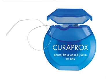 CURAPROX DF 834 DENTAL FLOSS WAXED 50 METRI - Farmacia De Pasquale