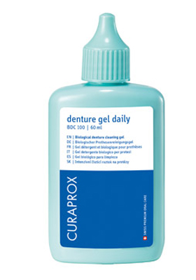 CURAPROX BDC 100 DAILY GEL PER LA PULIZIA QUOTIDIANA DELLA DENTIERA E DEGLI APPARECCHI MOBILI 60 ML 1 PEZZO - Farmacia De Pasquale