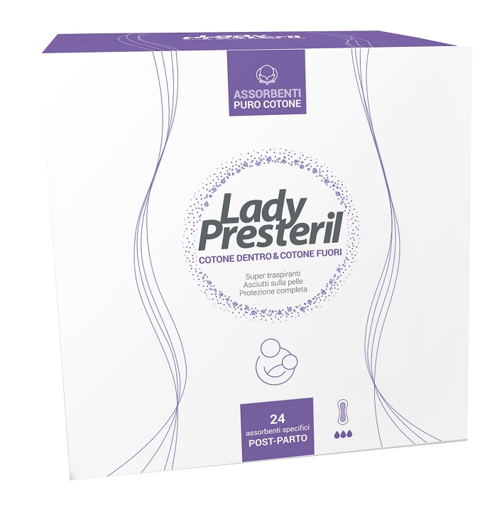 LADY PRESTERIL POSTPARTO 24 PEZZI - Farmacia De Pasquale