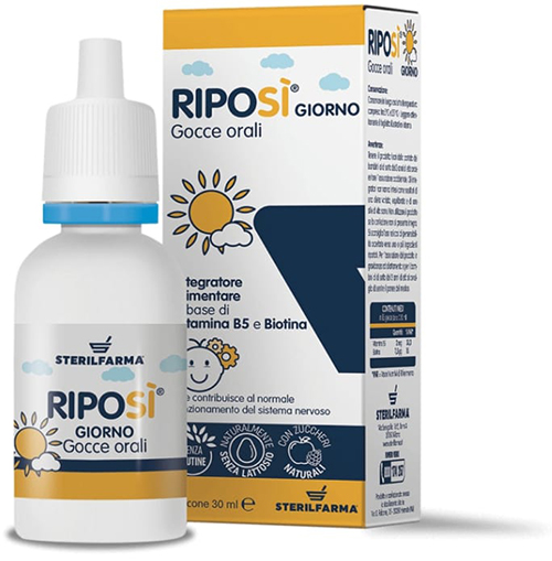 RIPOSI' GIORNO GOCCE ORALI 30 ML - Farmacia De Pasquale