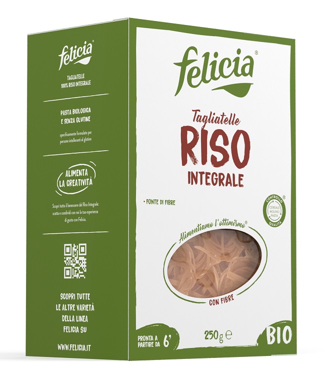 FELICIA TAGLIATELLE RISO INTEGRALE 250 G - Farmacia De Pasquale