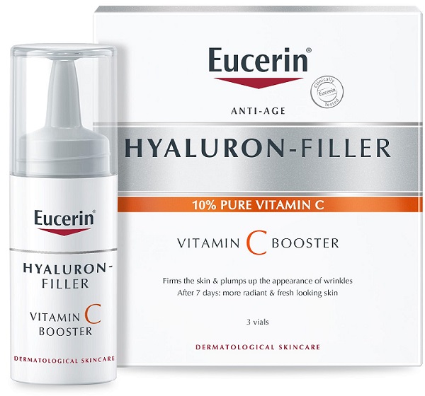 EUCERIN HYALURON-FILLER VITAMIN C BOOSTER 3 X 8 ML - Farmacia De Pasquale
