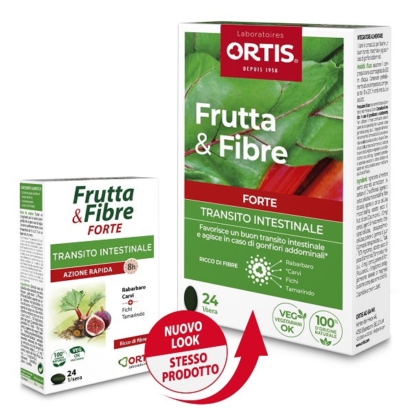 FRUTTA & FIBRE FORTE 24 COMPRESSE - Farmacia De Pasquale