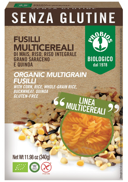 FUSILLI MULTICEREALI 340 G - Farmacia De Pasquale