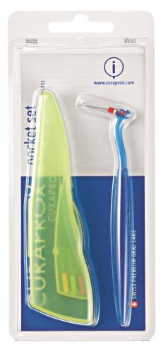 CURAPROX CPS 457 POCKET SET 1 SET COMPOSTO DA 1 SUPPORTO UHS 451+CPS SCOVOLINI 06/07/09/11 - Farmacia De Pasquale