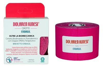 DOLAREN KINESI EMULGEL CEROTTO TERAPEUTICO FUCSIA CM 5X5 M IN ROTOLO - Farmacia De Pasquale