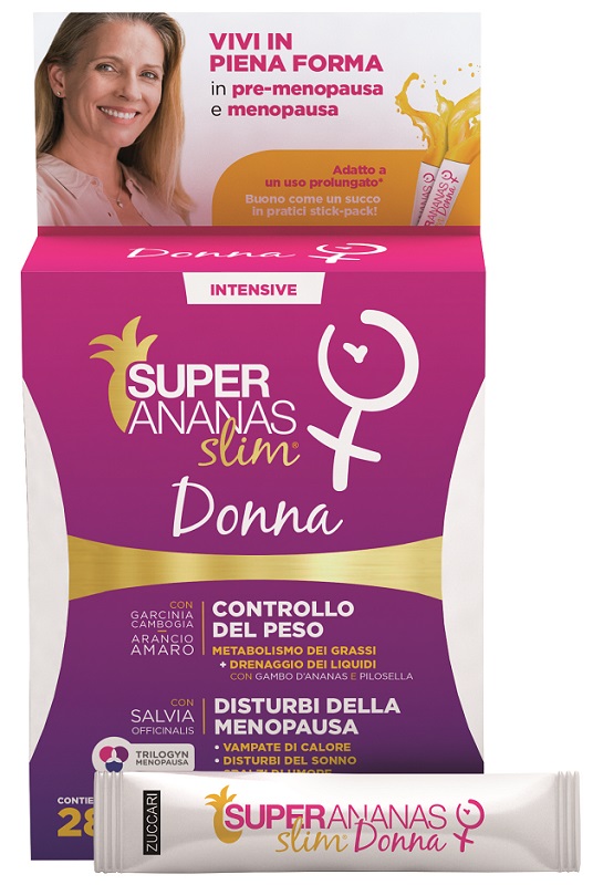 SUPER ANANAS SLIM DONNA 28 STICKPACK DA 10 ML - Farmacia De Pasquale