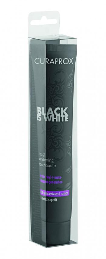 CURAPROX BLACK IS WHITE DENTIFRICIO TRAVEL SIZE 10 ML - Farmacia De Pasquale