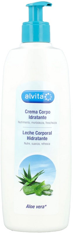 ALVITA CREMA CORPO IDRATANTE ALOE VERA 400 ML - Farmacia De Pasquale