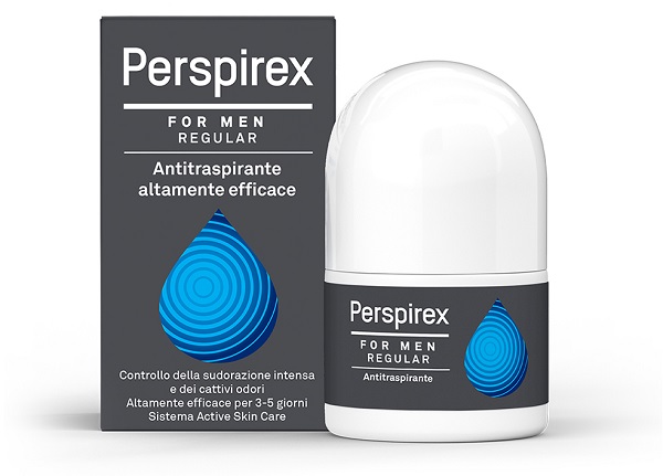 PERSPIREX FOR MEN REGULAR ANTITRASPIRANTE ROLL ON 20 ML - Farmacia De Pasquale