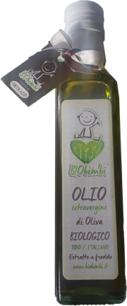 NICOLAZZI BIOBIMBI OLIO EXTRAVERGINE DI OLIVA 250 ML - Farmacia De Pasquale