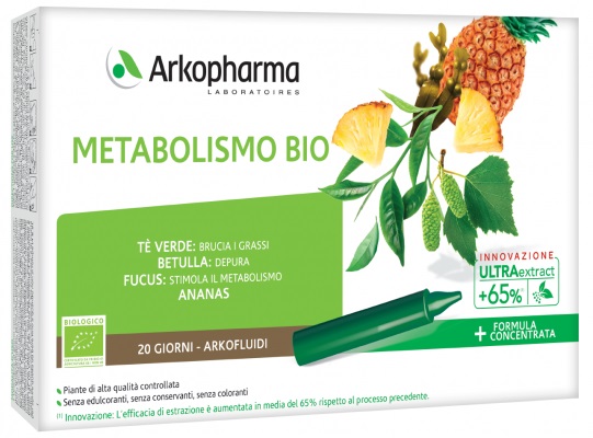 ARKOFLUIDI METABOLISMO BIO 20 FIALE - Farmacia De Pasquale