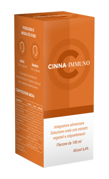 CINNA IMMUNO 100 ML - Farmacia De Pasquale