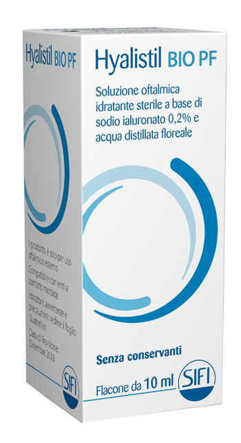 GOCCE OCULARI HA 0,2% E ACQUE DISTILLATE HYALISTIL BIO PF FRUTTI ROSSI 10 ML - Farmacia De Pasquale