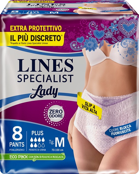 LINES SPECIALIST PANTS PLUS M FARMA 8 PEZZI - Farmacia De Pasquale