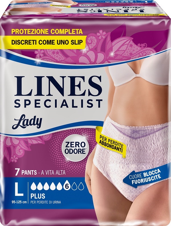 LINES SPECIALIST PANTS LADY PLUS L FARMA 7 PEZZI - Farmacia De Pasquale