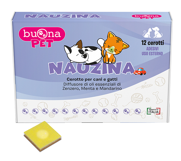 NAUZINA CEROTTO DIFFUSORE CANI GATTI 12 PEZZI - Farmacia De Pasquale