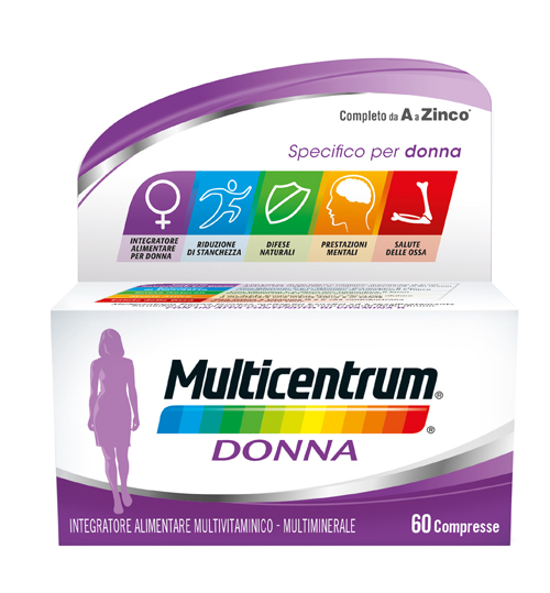 MULTICENTRUM DONNA 60 COMPRESSE - Farmacia De Pasquale