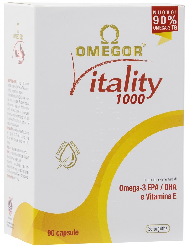 OMEGOR VITALITY 1000 90 CAPSULE - Farmacia De Pasquale