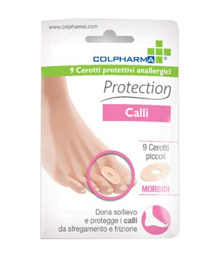 CEROTTO PROTETTIVO ANALLERGICO CALLI COLPHARMA 9 PEZZI - Farmacia De Pasquale