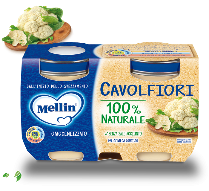 OMOGENEIZZATO CAVOLFIORE 2 X 125 G - Farmacia De Pasquale