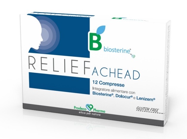 BIOSTERINE RELIEF ACHEAD 12 COMPRESSE - Farmacia De Pasquale