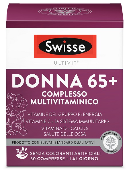 SWISSE DONNA 65+ COMPLESSO MULTIVITAMINICO 30 COMPRESSE - Farmacia De Pasquale