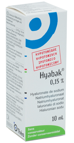 HYABAK 0,15% SOLUZIONE OFTALMICA 10 ML - Farmacia De Pasquale