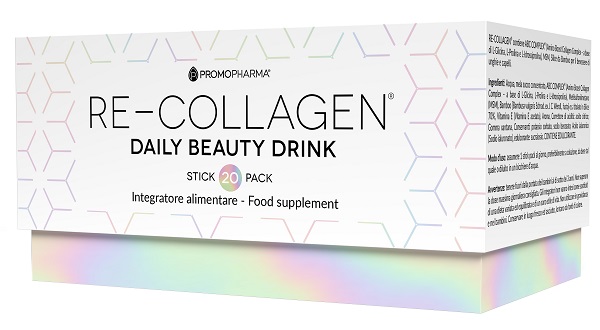 RE-COLLAGEN DAILY BEAUTY DRINK 60 STICK PACK X 12 ML - Farmacia De Pasquale