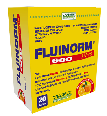 FLUINORM 600 PLUS 20 BUSTINE - Farmacia De Pasquale