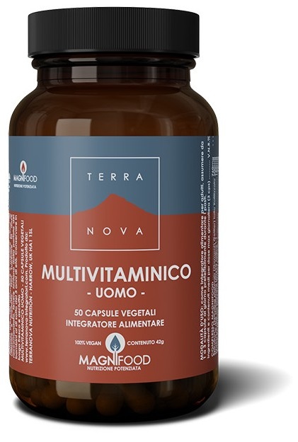 TERRANOVA MULTIVITAMINICO UOMO 50 CAPSULE - Farmacia De Pasquale