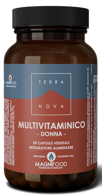 TERRANOVA MULTIVITAMINICO DONNA 50 CAPSULE - Farmacia De Pasquale
