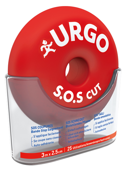 BENDA URGO SOS CUT 3X2,5CM - Farmacia De Pasquale