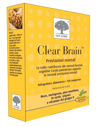 CLEAR BRAIN 120 COMPRESSE - Farmacia De Pasquale