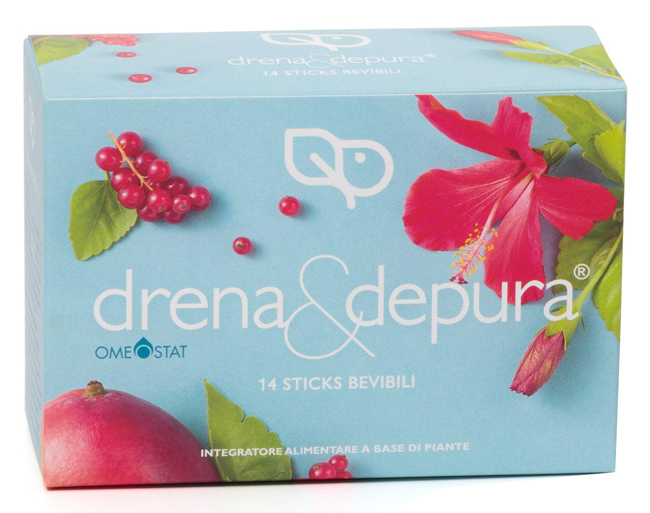 DRENA&DEPURA OMEOSTAT 14 STICK - Farmacia De Pasquale
