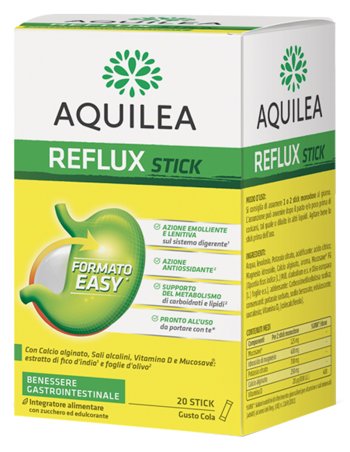 AQUILEA REFLUX 20 STICK MONODOSE - Farmacia De Pasquale