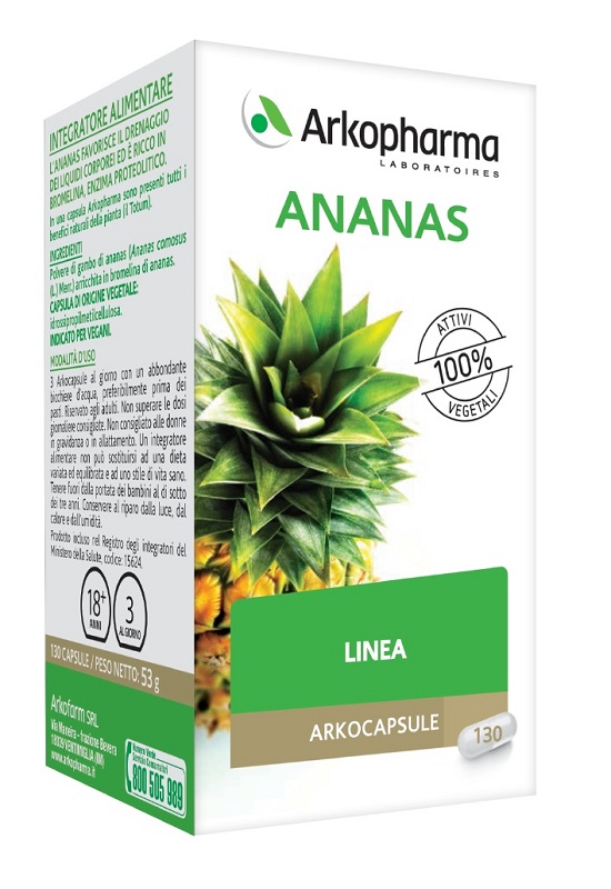 ARKO CAPSULE ANANAS 130 CAPSULE - Farmacia De Pasquale