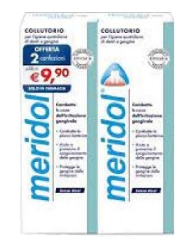MERIDOL COLLUTORIO BIPACCO 2 X 400 ML - Farmacia De Pasquale