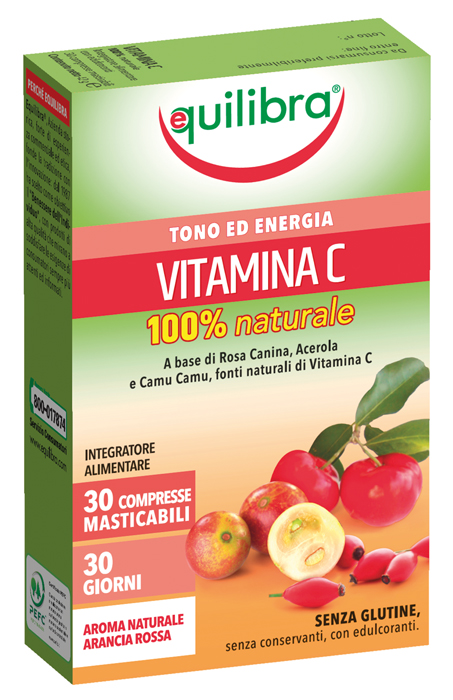 VITAMINA C 100% NATURALE 30 COMPRESSE - Farmacia De Pasquale