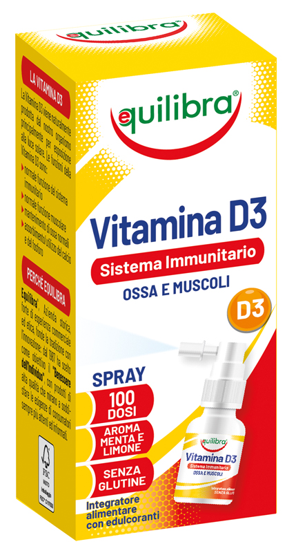 VITAMINA D3 SISTEMA IMMUNITARIO OSSA E MUSCOLI 13 ML - Farmacia De Pasquale