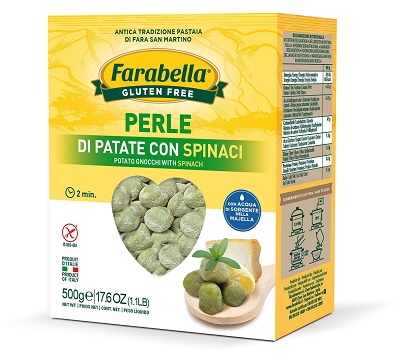 FARABELLA PERLE PATATE SPINACI 500 G ASTUCCIO - Farmacia De Pasquale