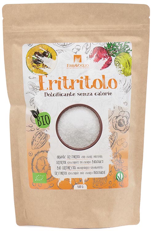 ERITRITOLO BIO 500 G - Farmacia De Pasquale