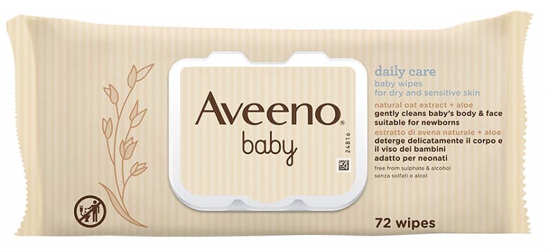 AVEENO BABY SALVIETTINE 72 PEZZI - Farmacia De Pasquale