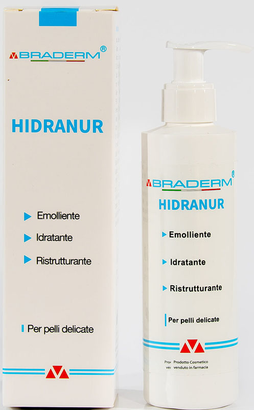 HIDRANUR 200 ML BRADERM - Farmacia De Pasquale