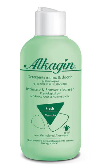 ALKAGIN DETERGENTE FRESH INTIMO + DOCCIA 250 ML - Farmacia De Pasquale