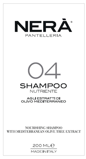 NERA' 04 SHAMPOO NUTRIENTE ESTRATTI OLIVO MEDITERRANEO 200 ML - Farmacia De Pasquale